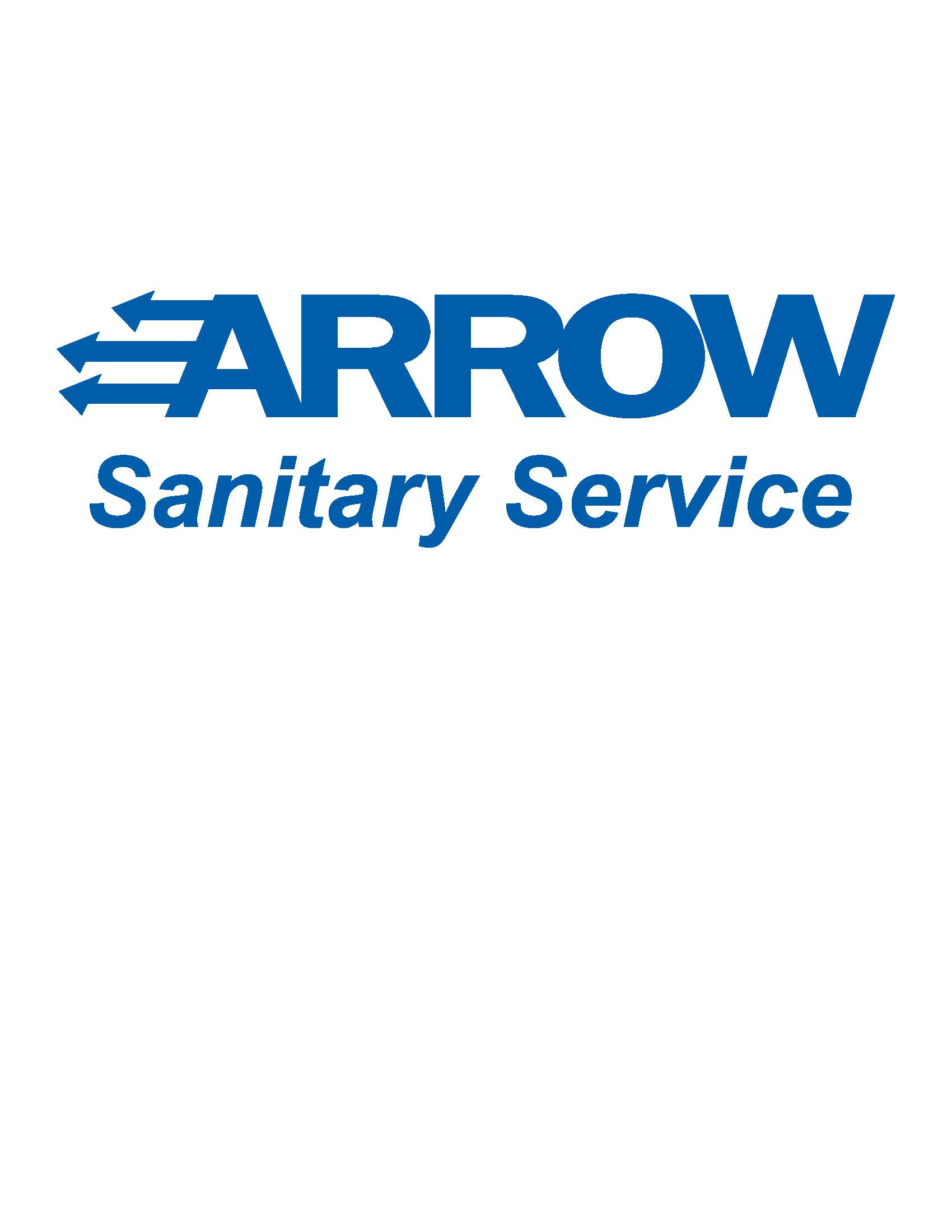 Arrow Sanitary Service Company Logo