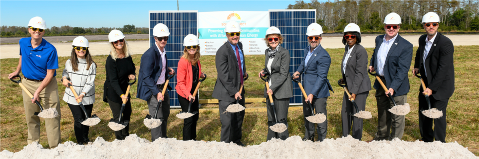 FMPA breaking ground on renewable energy in the Sunshine state.