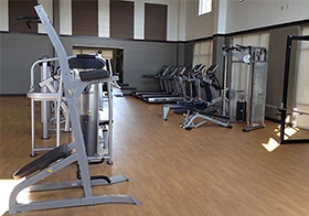 A state of the art gym that is open to our employees seven days a week! 