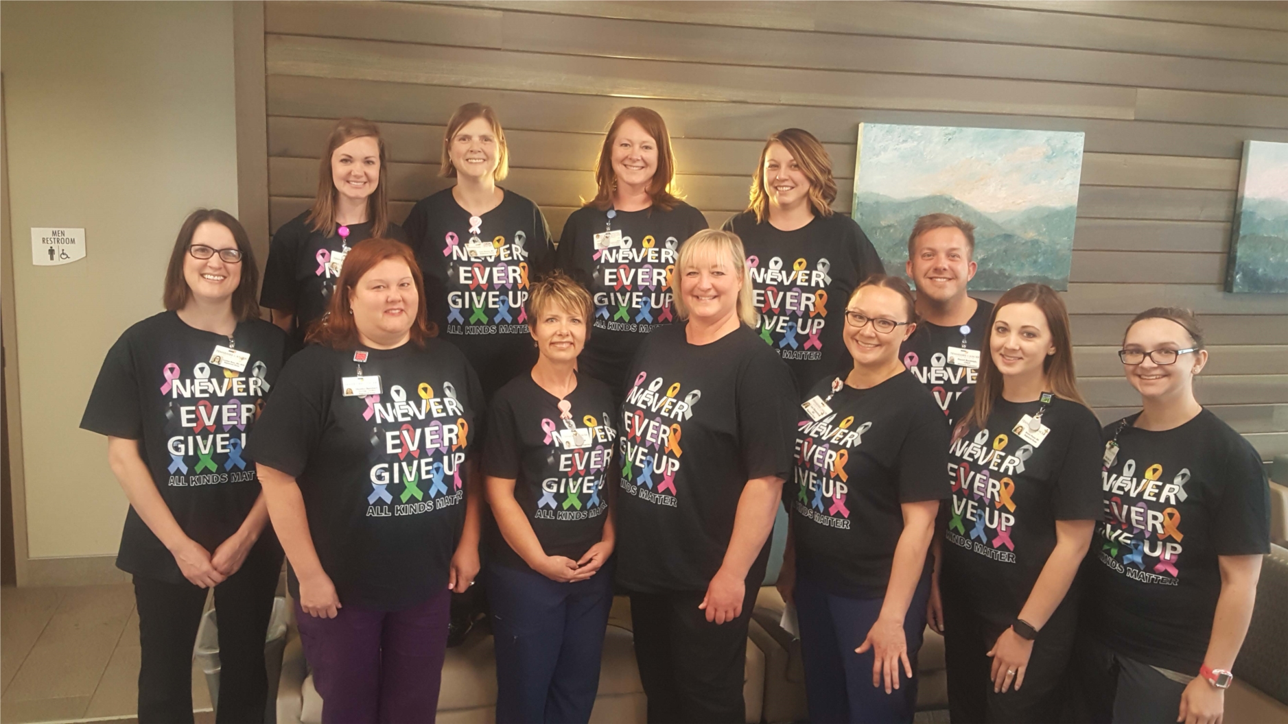 Our West office shows their support for our cancer patients and survivors.