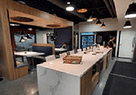 Kitchen & Breakroom area