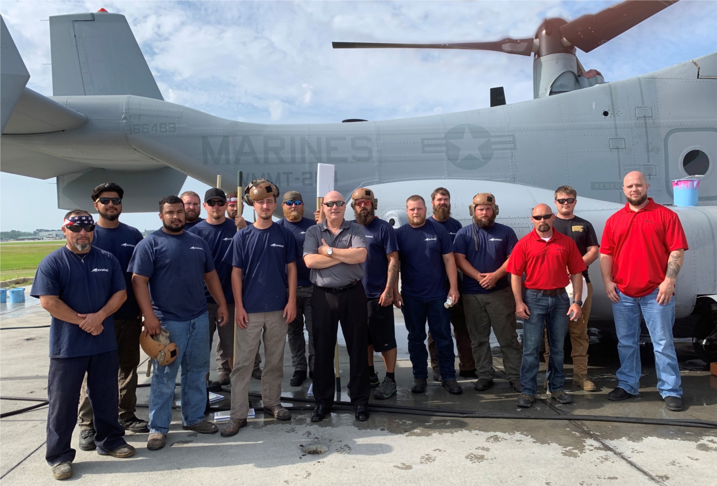 MCAS New River MAG-26/29 Aircraft Support Services Wash Crew