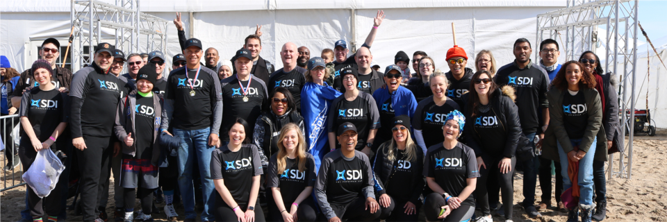 SDI Team at the 20th Annual Chicago Polar Plunge on March 1, 2020