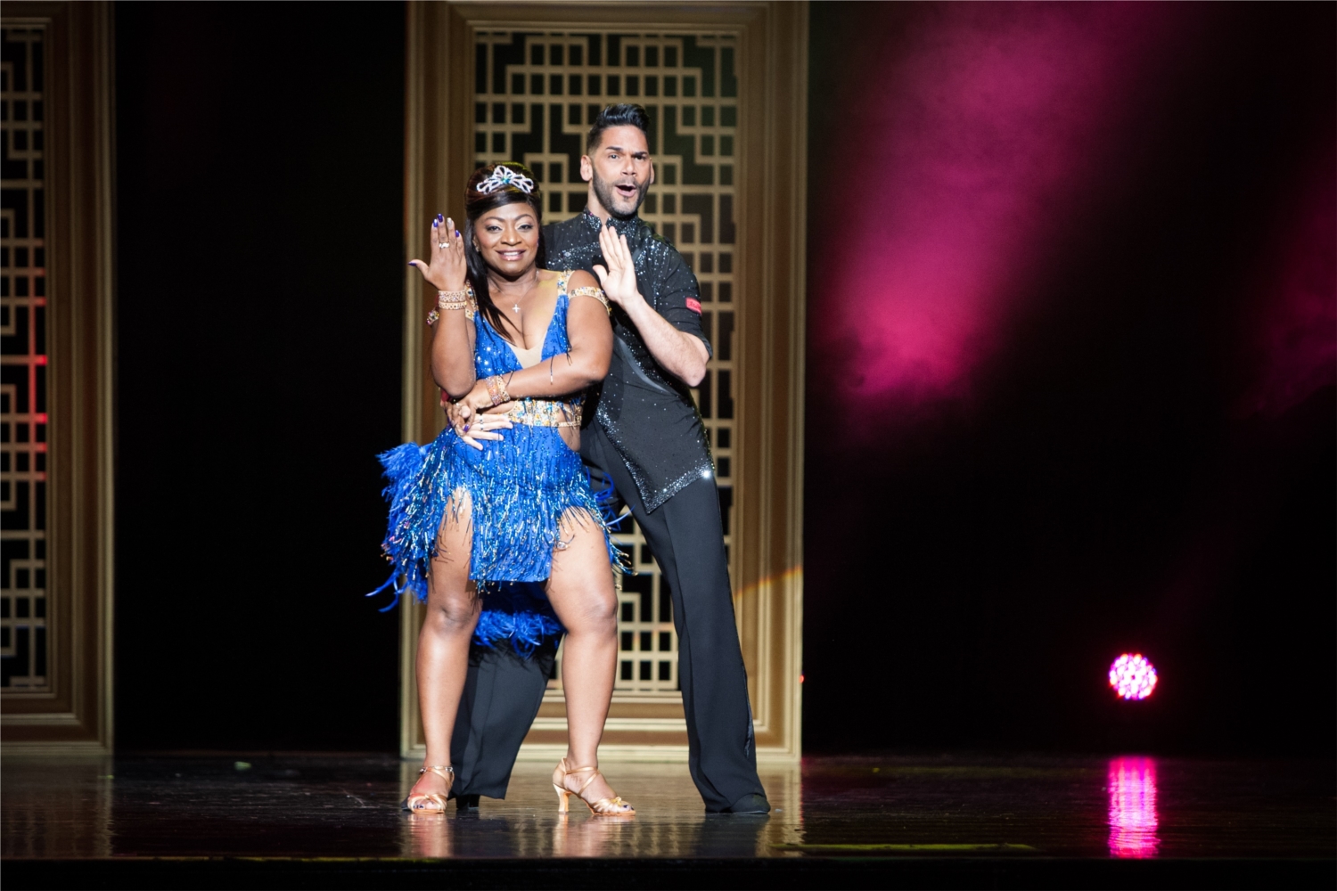 Last Dance before COVID – That’s Karlene Cole-Palmer, our Seminole County Executive Director, on stage to raise funds during Embrace Families’ Dance Dream & Inspire in February.