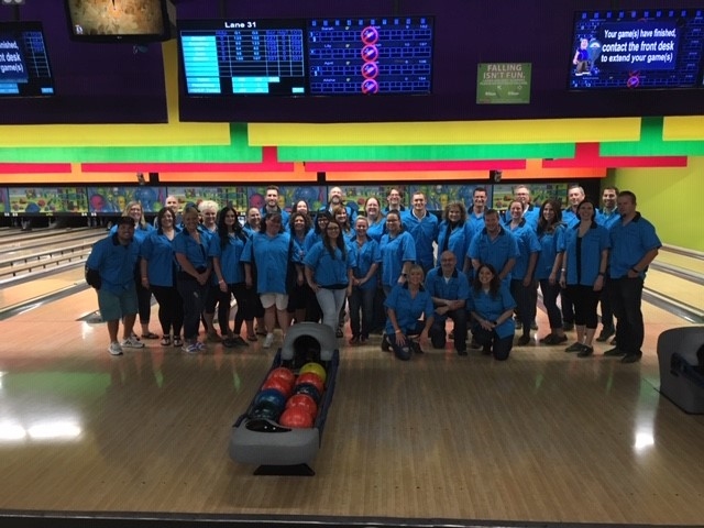 We have fun too! Our annual leadership bowling championship. 