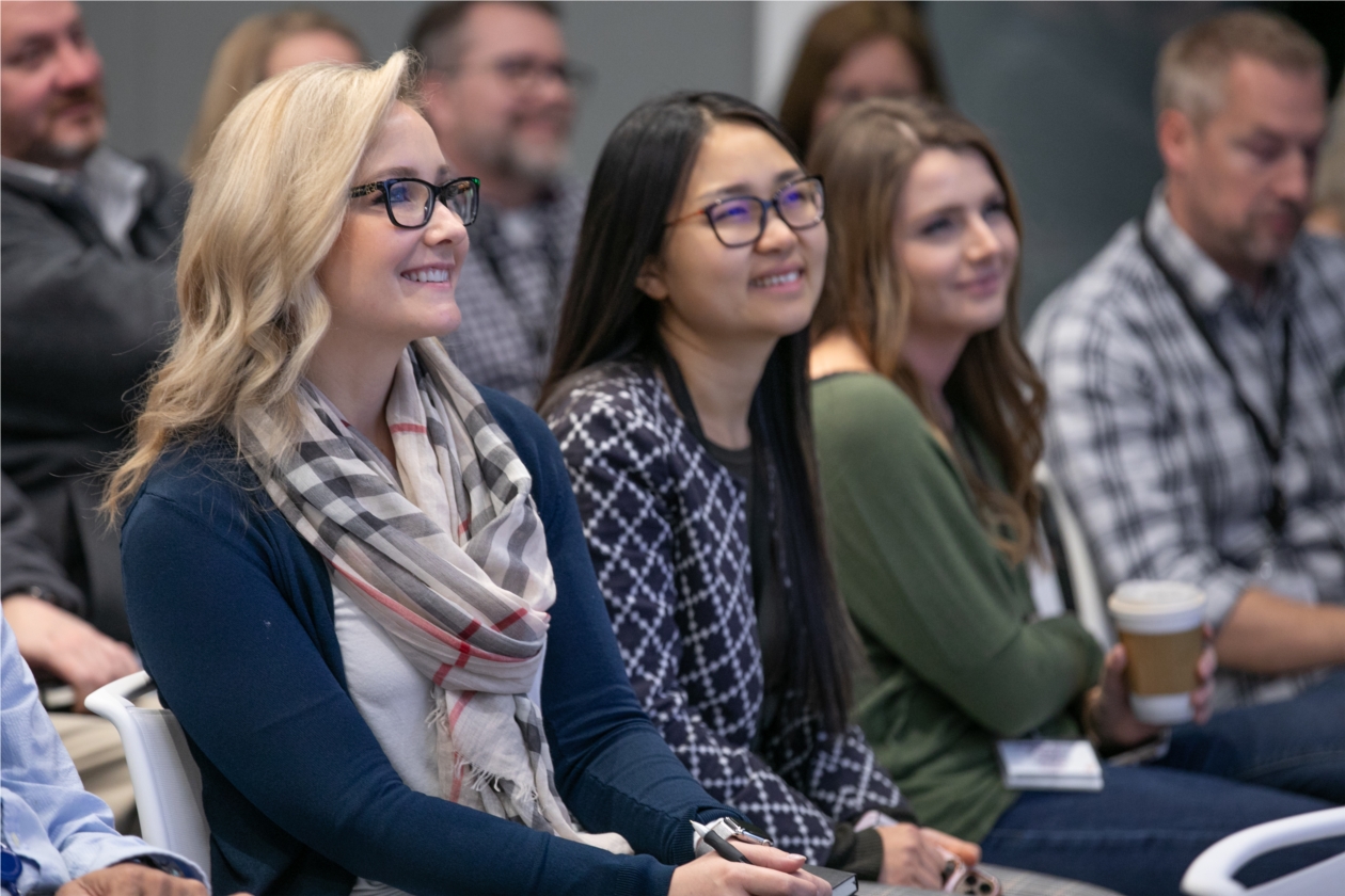 Horizon Employees attending an all-employee meeting.