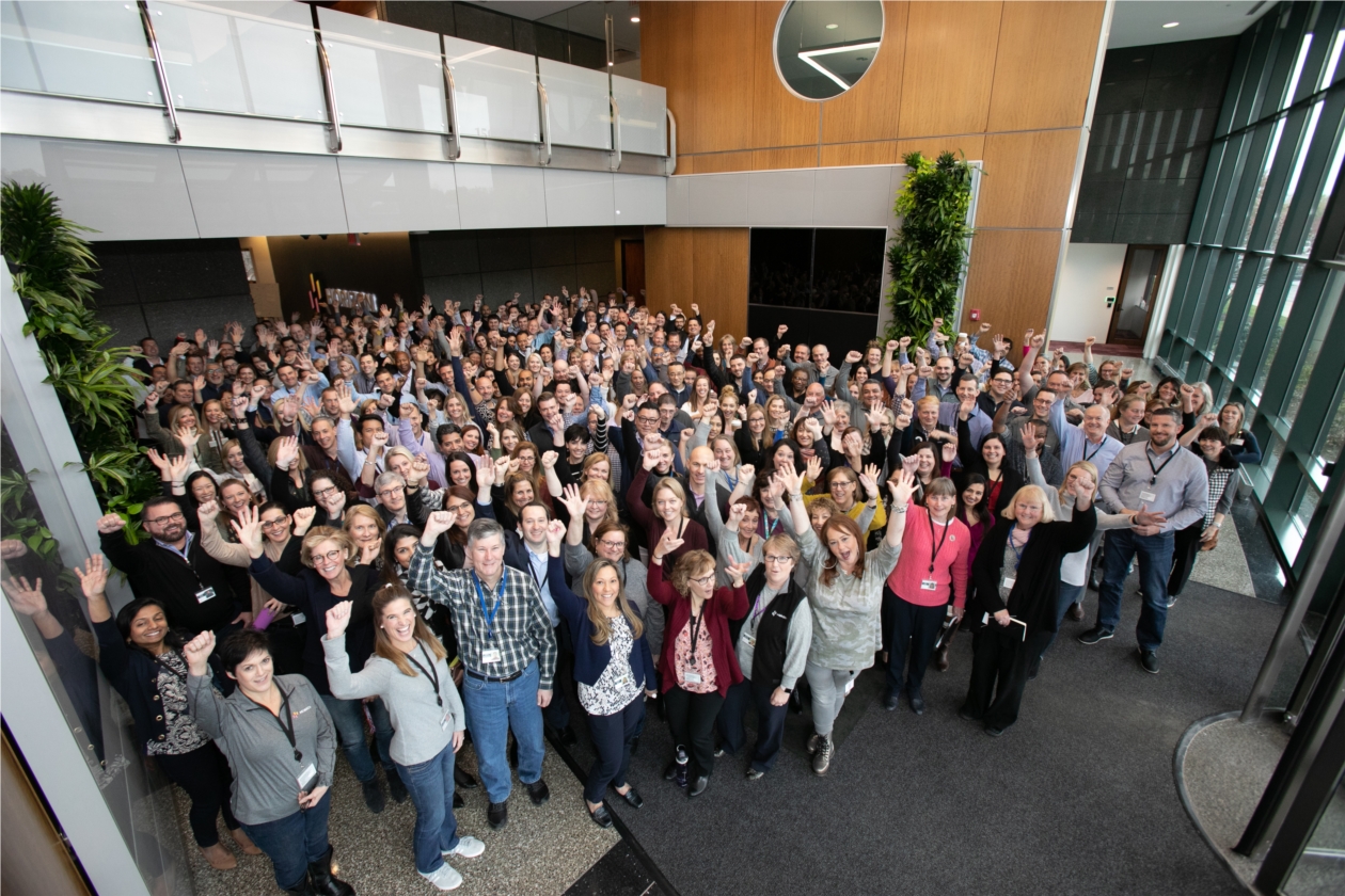  
The Horizon team gathered together in Lake Forest after an all company meeting.
