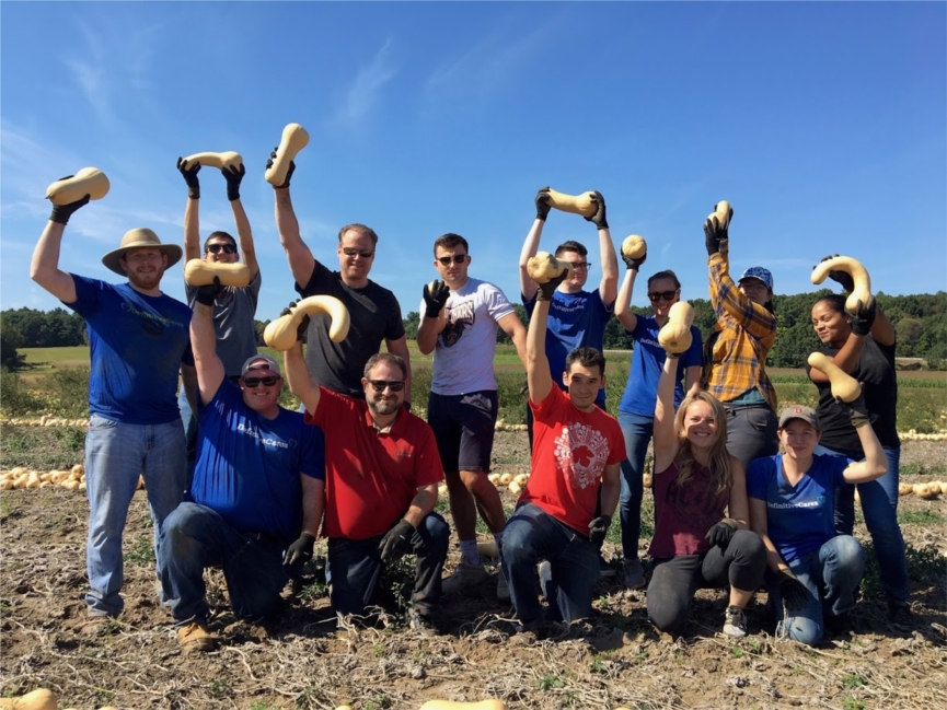 DefinitiveCares volunteers at Boston Area Gleaners