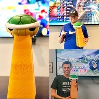 Mario Kart Tournament Winners and custom trophy