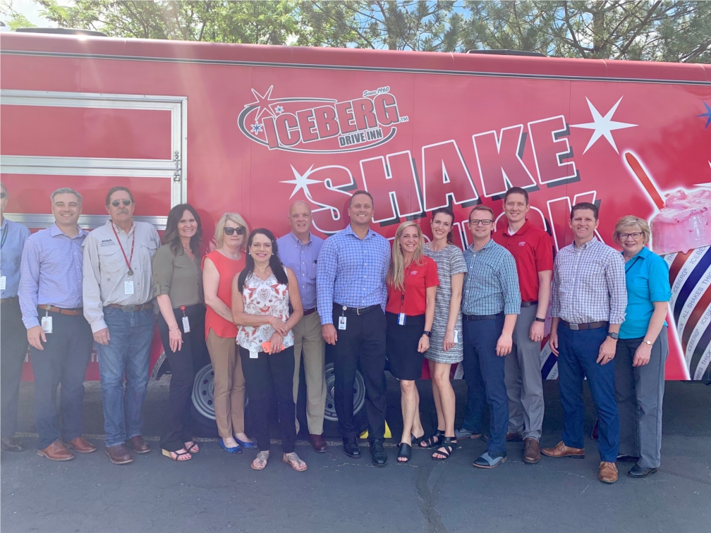 ARUP celebrated reaching an employee count of 4,000  with an Ice Cream Party! We had 7 different ice cream trucks. 