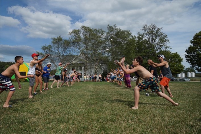 Annual Family Farm Day - Egg Toss Event