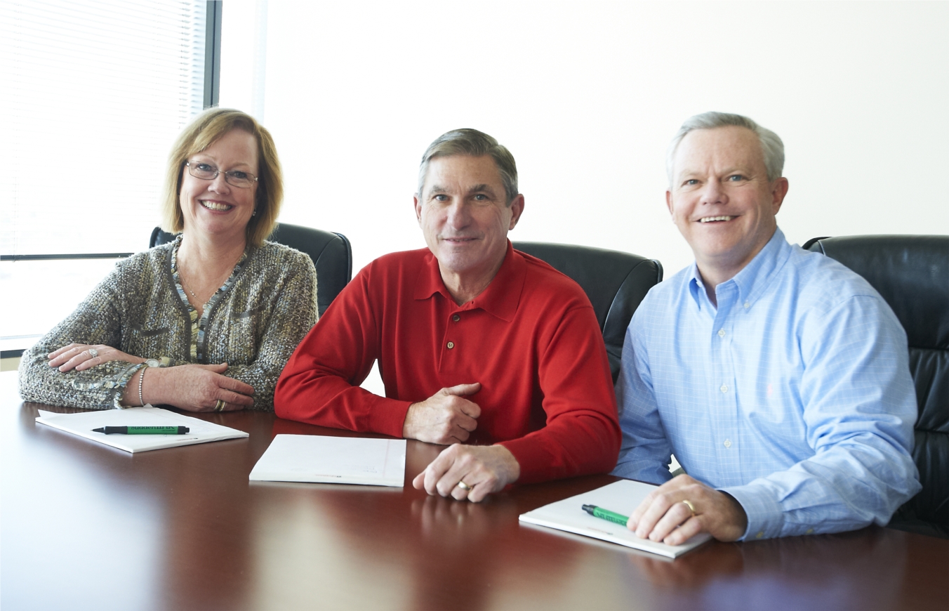Suddenlink, the seventh largest cable operator in the United States, is headquartered in St. Louis and is led by (left to right) Chief Financial Officer Mary Meduski, Chairman and CEO Jerry Kent, and Chief Operating Officer Tom McMillin.