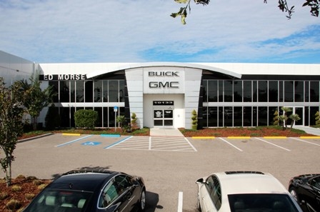 Ed Morse Auto Plaza, Buick GMC showroom.