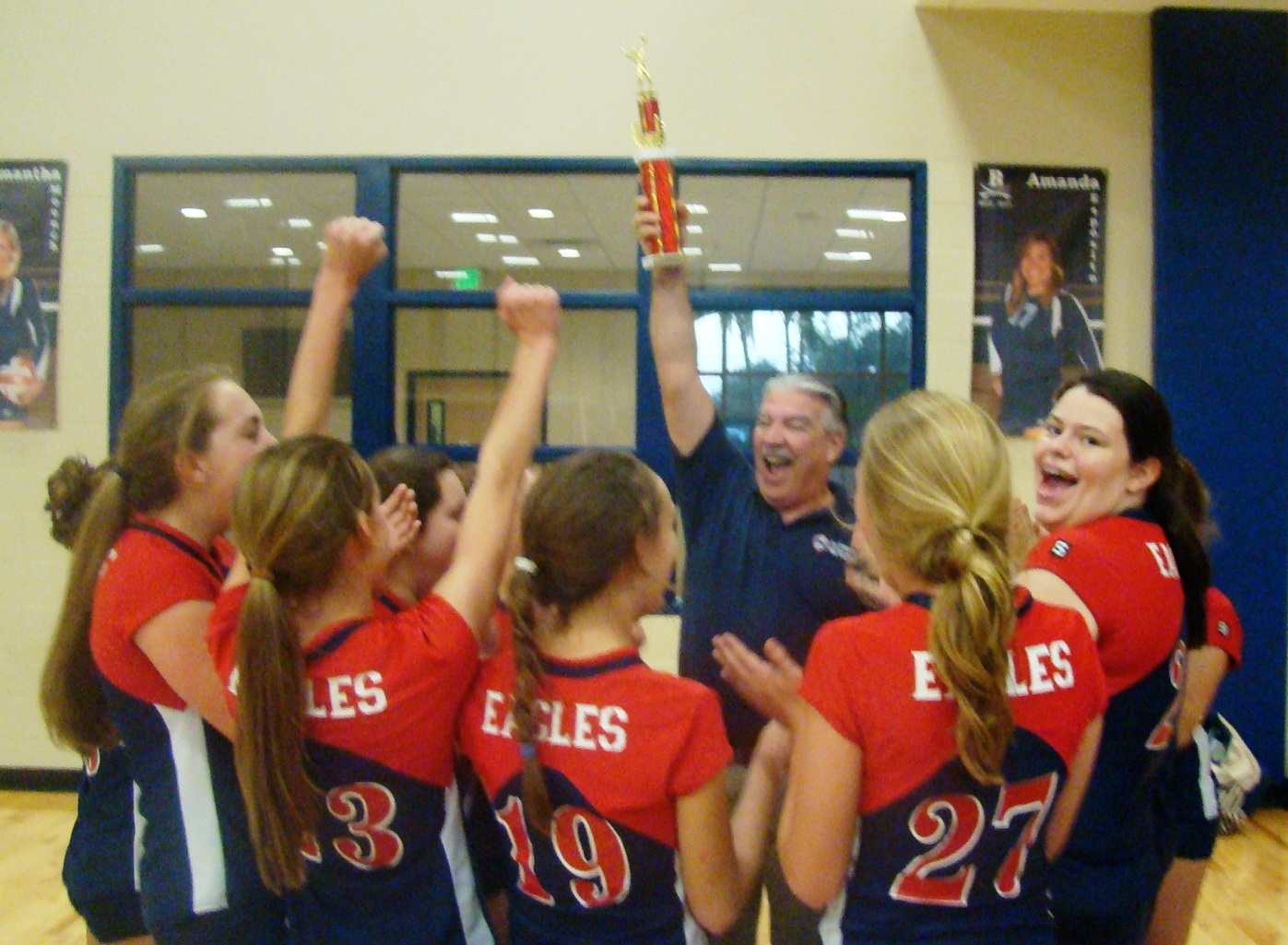 St. John's Girls' Volleyball Team Wins League Championship