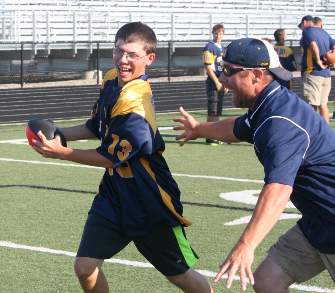 Whitmer HS hosted the first annual Victory Day in August 2013.  The event teaches high school students servant leadership and community giving.  Victory Day provided 25 cognitively and physically impaired children the opportunity to play football or cheer and have their "moment in the sun" on the football field.