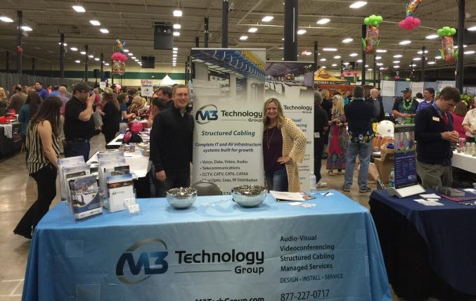 M3 attends regional and local trade shows, like Schmoozapalooza, held last month in Knoxville.