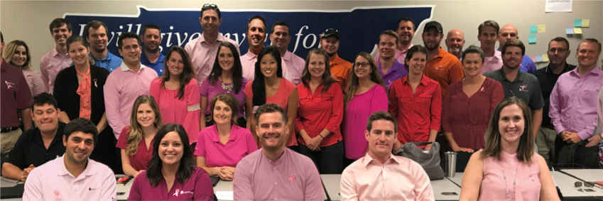 PulteGroup wears pink for breast cancer awareness