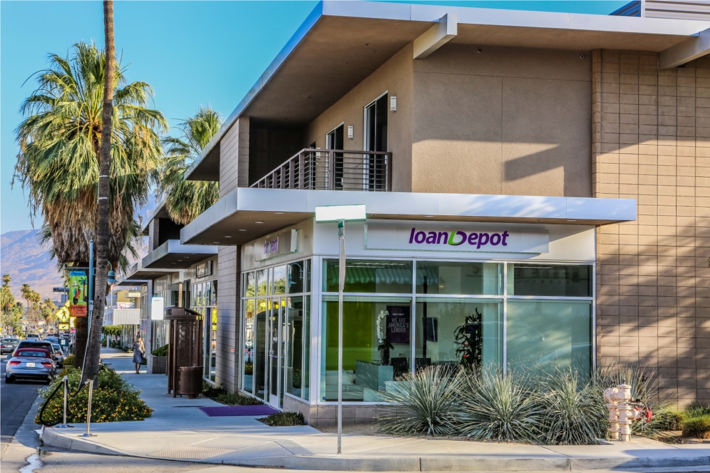 The exterior of one of our loanDepot branches