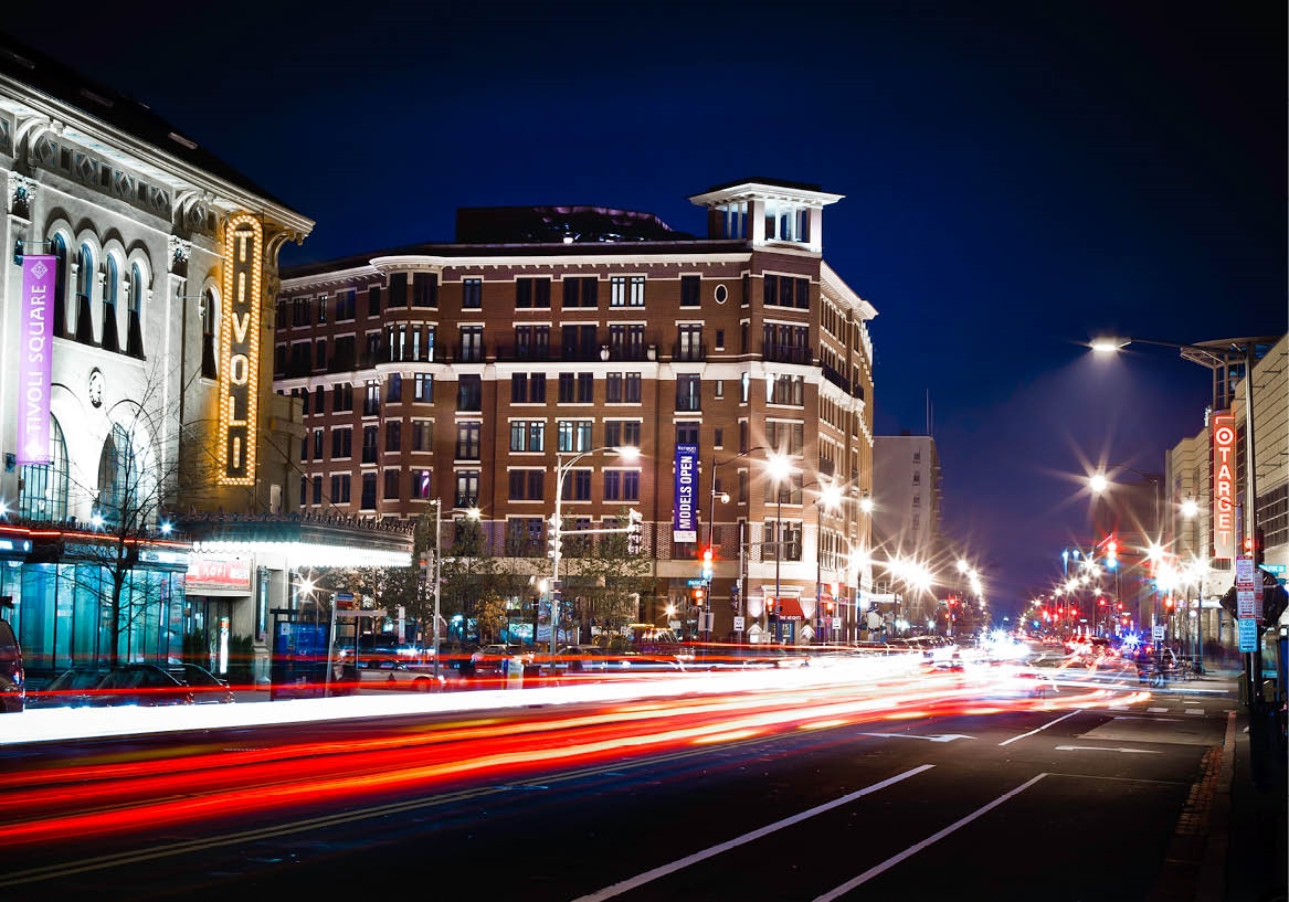 One of Washington’s oldest neighborhoods, Columbia
Heights is experiencing an urban transformation
back to its previous grandeur. Our Kenyon Square project represents an evocative tribute to the historic architecture in the Columbia Heights neighborhood.